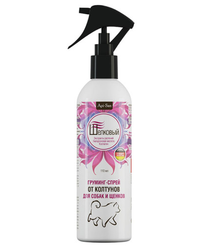 Груминг-спрей Роял Грум Crystal Line Шелковый от колтунов для собак и щенков 110мл*15 Груминг-спрей Роял Грум Crystal Line Шелковый от колтунов для собак и щенков 110мл*15