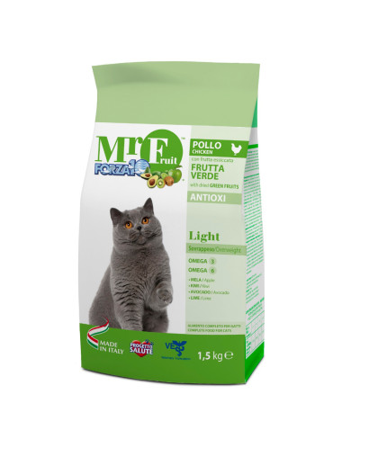 Форца10/Forza10 MR Fruit Корм для кошек склонных к полноте с экстрактами зеленых фруктов 1,5кг Форца10/Forza10 MR Fruit Корм для кошек склонных к полноте с экстрактами зеленых фруктов 1,5кг