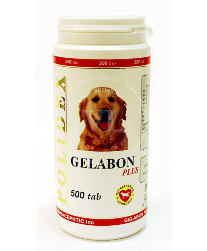  Полидекс 500 Гелабон плюс уп.  500 таб. с коллагеном*8