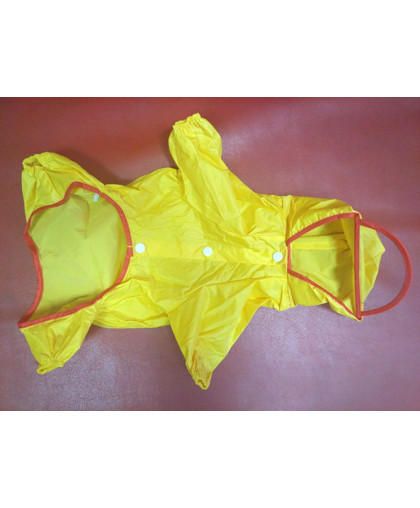 Дождевик капюшон с козырьком(синий,крас,розовый,желтый) №14, длина по спинке 34см Дождевик капюшон с козырьком(синий,крас,розовый,желтый) №14, длина по спинке 34см