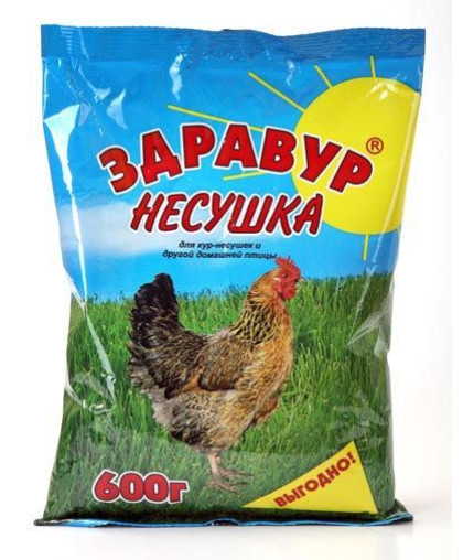 Здравур Несушка для птиц 600 гр*15