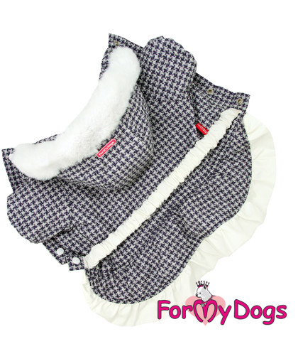 Куртка утепленная для собак р18 спинка 36см светло-фиолетовая Formydogs Куртка утепленная для собак р18 спинка 36см светло-фиолетовая Formydogs