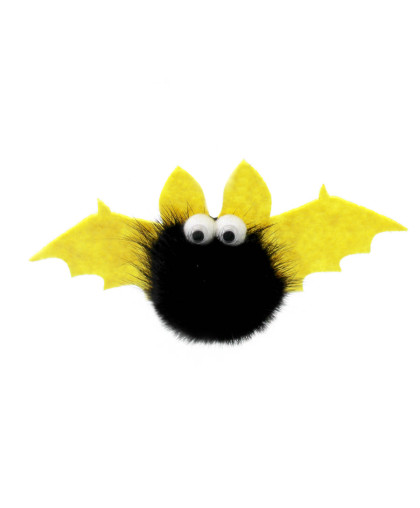 Игрушка для кошек Летучая мышь Вадим натуральная норка флажок PETTO