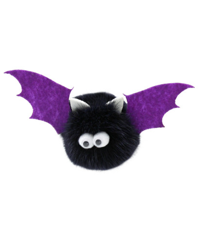 Игрушка для кошек Летучая мышь Виктор натуральная норка флажок PETTO