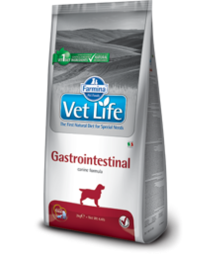 Фармина/Farmina Vet Life Dog Gastrointestinal корм для собак при заболеваниях ЖКТ 2кг Фармина/Farmina Vet Life Dog Gastrointestinal корм для собак при заболеваниях ЖКТ 2кг