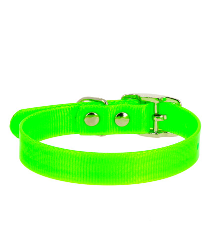 Ошейник биотановый 12мм 24-28см зеленый Каскад Ошейник биотановый 12мм 24-28см зеленый Каскад