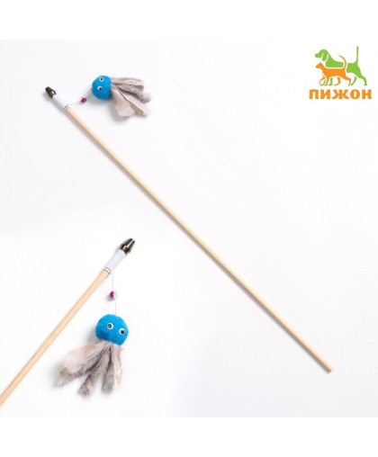 Игрушка для кошек дразнилка Осьминожка с норкой цвет в ассортименте Пижон Игрушка для кошек дразнилка Осьминожка с норкой цвет в ассортименте Пижон