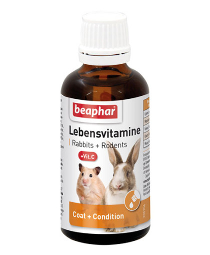 Беафар витамины для грызунов Lebensvitamine 50 мл*3