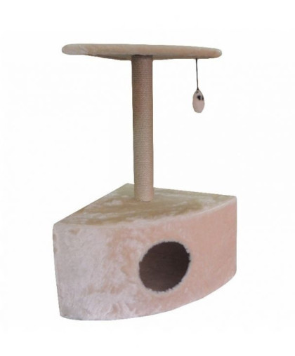 Когтеточка Дом угловой 2 меховой 023 (СА)