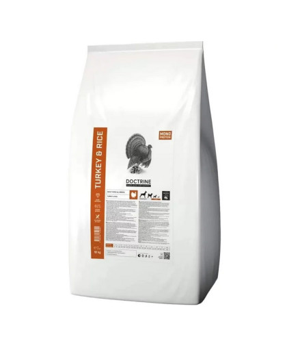 Доктрин/Doctrine Бридер корм для собак всех пород Индейка/Рис18кг