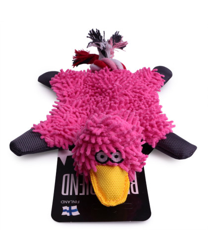  Игрушка для собак Утка-швабра  32*19см розовая UT1029 LION