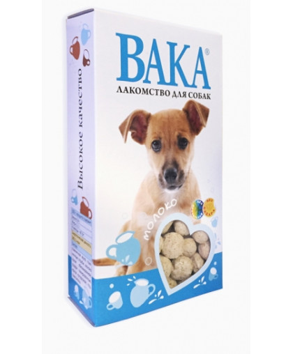ВАКА Лакомство для собак Молоко 100гр*18 ВАКА Лакомство для собак Молоко 100гр*18