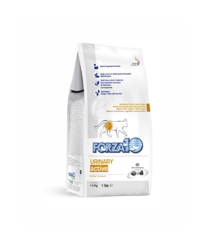 Форца10/Forza10 Urinary корм для кошек с МКБ Рыба 1,5кг Форца10/Forza10 Urinary корм для кошек с МКБ Рыба 1,5кг