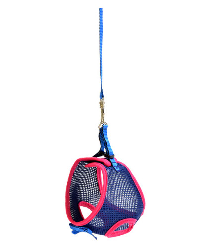 Комплект для собак мелких пород шлейка-жилетка (ОГ36-39см, ОШ31-35см) + поводок 1,5м Зооник Комплект для собак мелких пород шлейка-жилетка (ОГ36-39см, ОШ31-35см) + поводок 1,5м Зооник