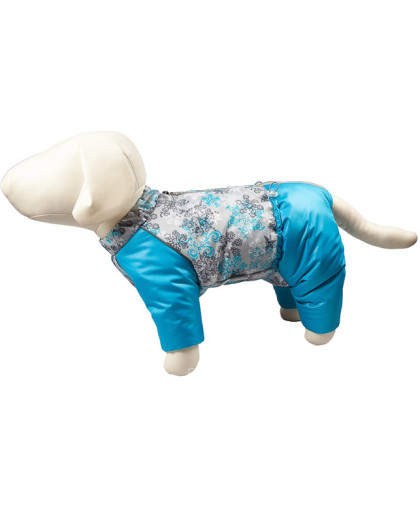  Комбинезон для собак Снежинка р.22, д.22 см, об.груди  38 см сука OSSO