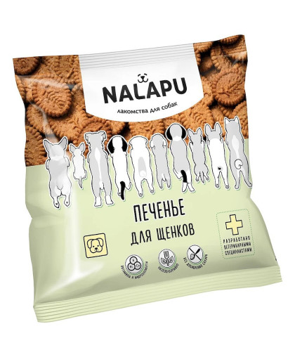 НаЛапу/NaLapu лакомство для щенков 115гр*12 НаЛапу/NaLapu лакомство для щенков 115гр*12