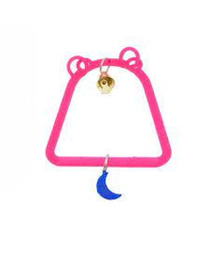  Игрушка для птиц Качели Евро с колокол. и подвес.  9,5*9,5см