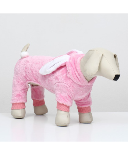 Комбинезон с капюшоном Зайка с капюшоном рL спинка 35см розовый Пижон Комбинезон с капюшоном Зайка с капюшоном рL спинка 35см розовый Пижон