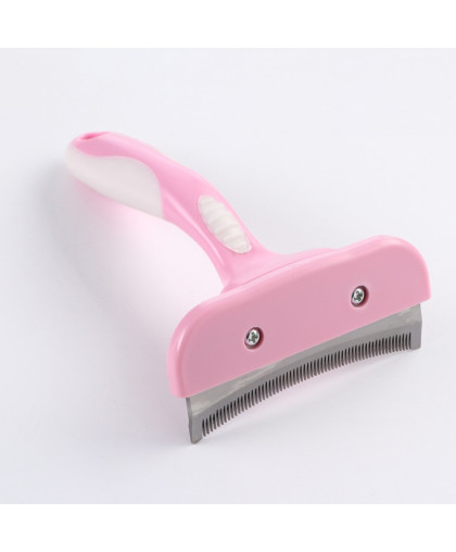 Дешеддер большой лезвие 10см розовый Пижон Дешеддер большой лезвие 10см розовый Пижон