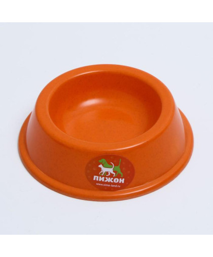 Миска бамбуковая малая 15*4см 150мл оранжевая Пижон Миска бамбуковая малая 15*4см 150мл оранжевая Пижон