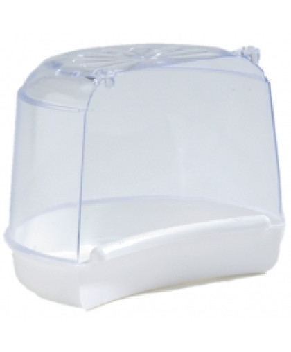  Купалка для птиц белая  16*12*13 см Beeztees