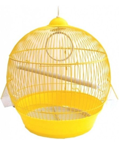  Клетка для птиц №1 круглая укомплект  39*42см Уют