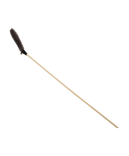 Игрушка для кошек дразнилка Лапка из натуральной овчины 53см Госи/GoSi Игрушка для кошек дразнилка Лапка из натуральной овчины 53см Госи/GoSi