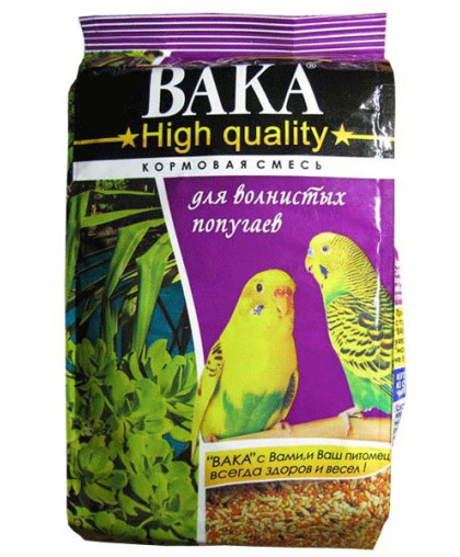  Вака High Quality корм для волнистых попугаев  500г *10